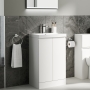 Delphi Penthouse 500mm 2-Door Floor Standing Vanity Unit (inc Basin)