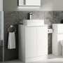 Delphi Penthouse 600mm 2-Door Floor Standing Countertop Vanity Unit