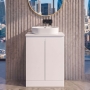 Delphi Penthouse 600mm 2-Door Floor Standing Countertop Vanity Unit