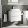 Delphi Penthouse 600mm 2-Drawer Wall Hung Countertop Vanity Unit