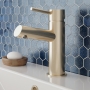 Delphi Quay Brushed Brass Mono Basin Mixer Tap