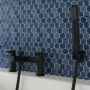 Delphi Quay Matt Black Bath Shower Mixer Tap with Kit