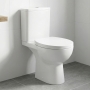 Delphi Sierra Rimless Close Coupled Toilet (inc Soft Close Seat)
