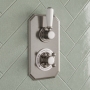 Delphi Windsor Brushed Pewter 1-Outlet Dual Concealed Shower Valve