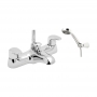 Deva Adore Deck Mounted Bath Shower Mixer Tap - Chrome