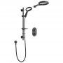 Deva Aurajet Aio Concealed Shower Pack - Matt Black