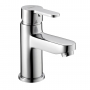 Deva Ethos Mono Basin Mixer Tap with Press Top Waste - Chrome
