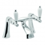 Deva Georgian Pillar Mounted Bath Filler Tap - Chrome