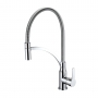 Deva Hawei Flexi Pull-Out Kitchen Sink Mixer Tap - Chrome