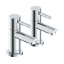 Deva Insignia Bath Taps Pair - Chrome