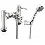 Deva Insignia Pillar Mounted Bath Shower Mixer Tap - Chrome
