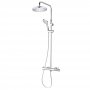 Deva Kiri MK2 Cool To Touch Bar Shower Valve with Shower Kit and Fixed Head - Chrome