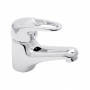 Deva Lace Mono Basin Mixer Tap with Press Top Waste - Chrome