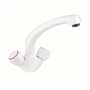Deva Profile Mono Kitchen Sink Mixer Tap White