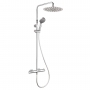 Deva Kiri Satinjet MK2 Cool Touch Bar Shower with Diverter and Adjustable Rail - Chrome