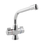 Deva Sauris Mono Kitchen Sink Mixer Tap Chrome