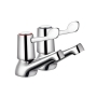 Deva Vitality Single Lever Basin Tap Pair - Chrome