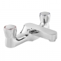 Deva Vitality Round Deck Mounted Bath Filler Tap - Chrome