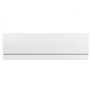 Duchy Straight Acrylic (3mm Thick) Bath Front Panel 510mm H x 1700mm W - White