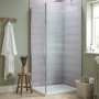 Duchy Pentire 6mm Shower Door Side Panel 700mm Wide