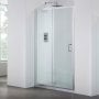 Duchy Spring Sliding Shower Door - 6mm Glass