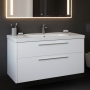 Duravit D-Code 1000mm 2-Drawer Wall Hung Vanity Unit