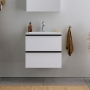 Duravit Durapoint 2-Drawer Wall Hung Vanity Unit with Basin 600mm Wide