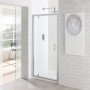 Eastbrook Vantage Pivot Shower Door 900mm Wide - 6mm Glass
