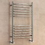EcoRad Edge Curved Ladder Towel Rail 1200mm H x 600mm W Polished Stainless Steel