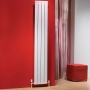 EcoRad Lateral Single Vertical Radiator 1820mm H x 312mm W (4 Sections) - White