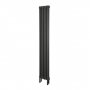 EcoRad Legacy Anthracite 2-Column Radiator 1500mm High x 294mm Wide 6 Sections