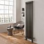 EcoRad Legacy Raw Metal Lacquer Vertical Column Radiator