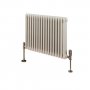EcoRad Legacy White 3-Column Radiator 752mm High x 789mm Wide 17 Sections