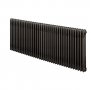 EcoRad Legacy Bare Metal Lacquer 3-Column Radiator 500mm High x 1734mm Wide 38 Sections