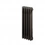 EcoRad Legacy Bare Metal Lacquer 3-Column Radiator 600mm High x 249mm Wide 5 Sections