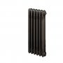 EcoRad Legacy Bare Metal Lacquer 3-Column Radiator 600mm High x 294mm Wide 6 Sections