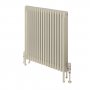 EcoRad Legacy White 4-Column Radiator 500mm High x 834mm Wide 18 Sections