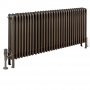 EcoRad Legacy Bare Metal Lacquer 4-Column Radiator 600mm High x 1419mm Wide 31 Sections