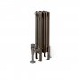 EcoRad Legacy Bare Metal Lacquer 4-Column Radiator 600mm High x 204mm Wide 4 Sections