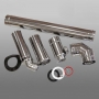 Firebird Stainless Steel Powder Coated 1075mm High Level Flue Kit for 20-35kW