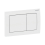 Geberit Alpha01 Square Flush Plate for Dual Flush
