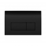 Geberit Delta50 Flush Plate for Dual Flush - Black