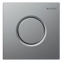 Geberit Hand Operated Pneumatic Urinal Control Sigma01 - Matt Chrome