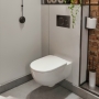 Geberit Selnova Compact Rimless Shrouded Wall Hung Toilet