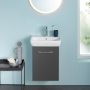 Geberit Selnova 450mm 1-Door Wall Hung Vanity Unit