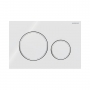 Geberit Sigma20 Dual Flush Plate White/Gloss Chrome