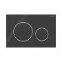 Geberit Sigma20 Dual Flush Plate Black/Gloss Chrome