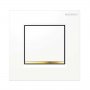 Geberit Type30 Urinal Flush Pneumatic - White/Gold