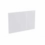 Geberit Sigma 70 Dual Flush Plate for 120mm Concealed Cistern- White Glass