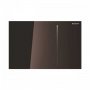 Geberit Sigma 70 Dual Flush Plate for 120mm Concealed Cistern - Umber Glass